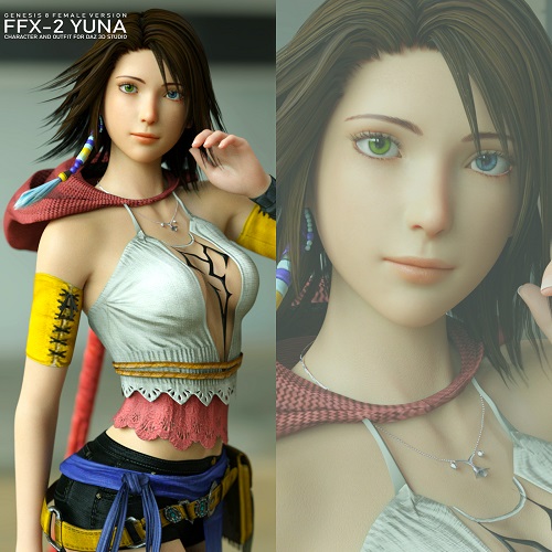 FFX-2 Yuna for G8F. guhzcoituz. in Characters. 