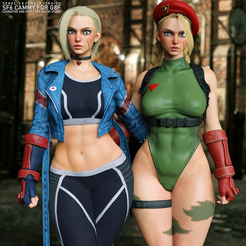 Cammy SF6 Pose Pack Vol.2 (For GEN8 & 8.1 Females)